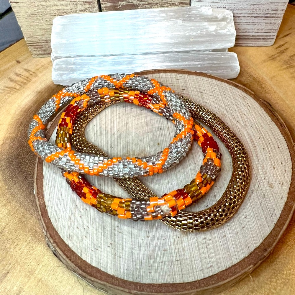 3 for $25: Nepal Beaded Bracelets 🧡✨